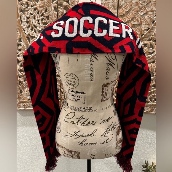2021 US Soccer Insider USA Scarf- Measures 60”Lx7”W - Picture 2 of 8